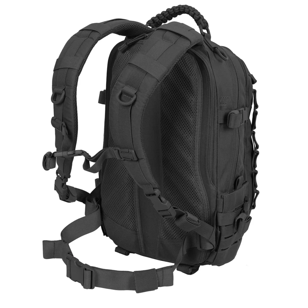 Direct Action Dragon Egg MKII Backpack. Black back