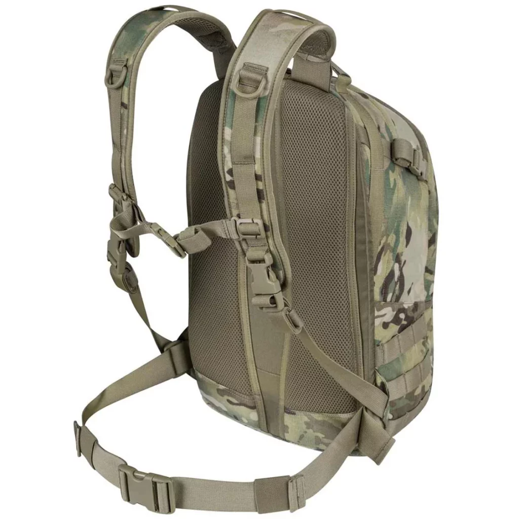 helikon edc backpack multicam rear