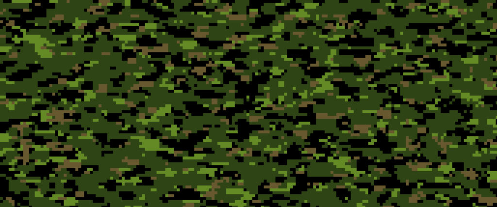 CADPAT (Canadian Disruptive Pattern) military camouflage