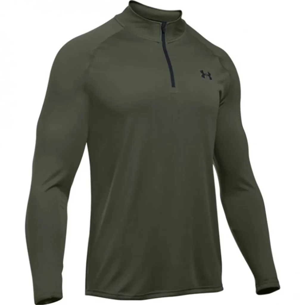 olive green long sleeve base layer