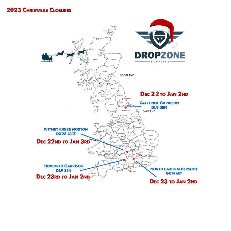 Christmas Holidays and closures December 2023