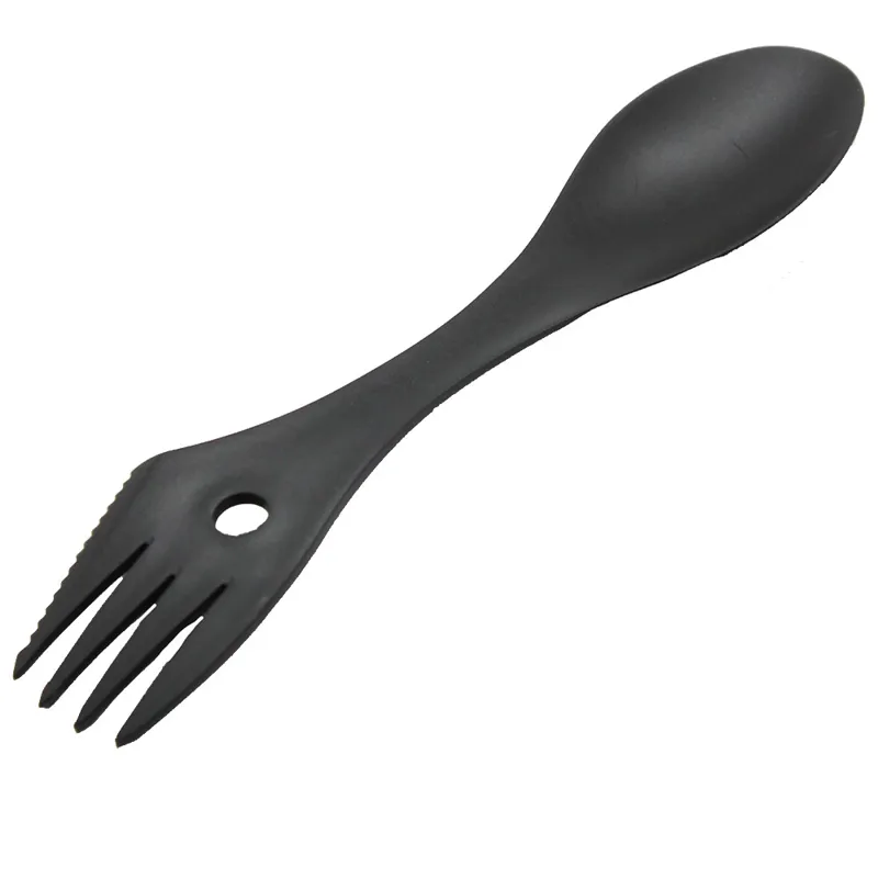 Jerico 3 in 1 Black Spork