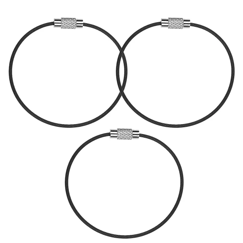 Cyalume Metal Wire Locking Belt Loop x3 Pack