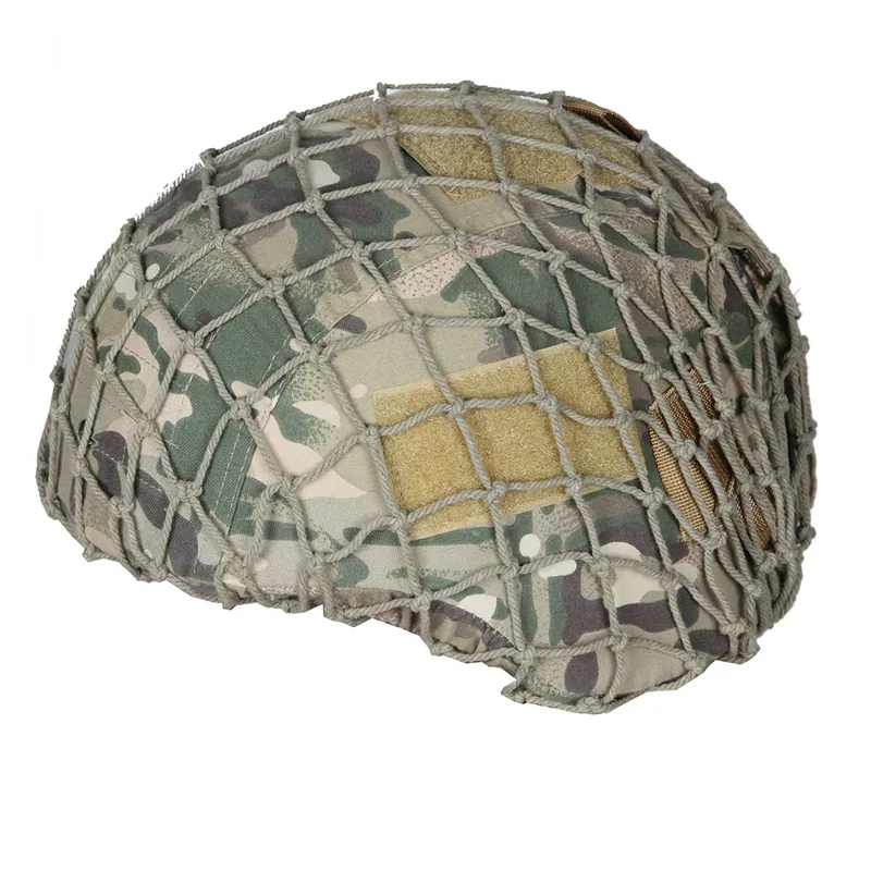 DZS Large Weave Tan499 Helmet Net-1