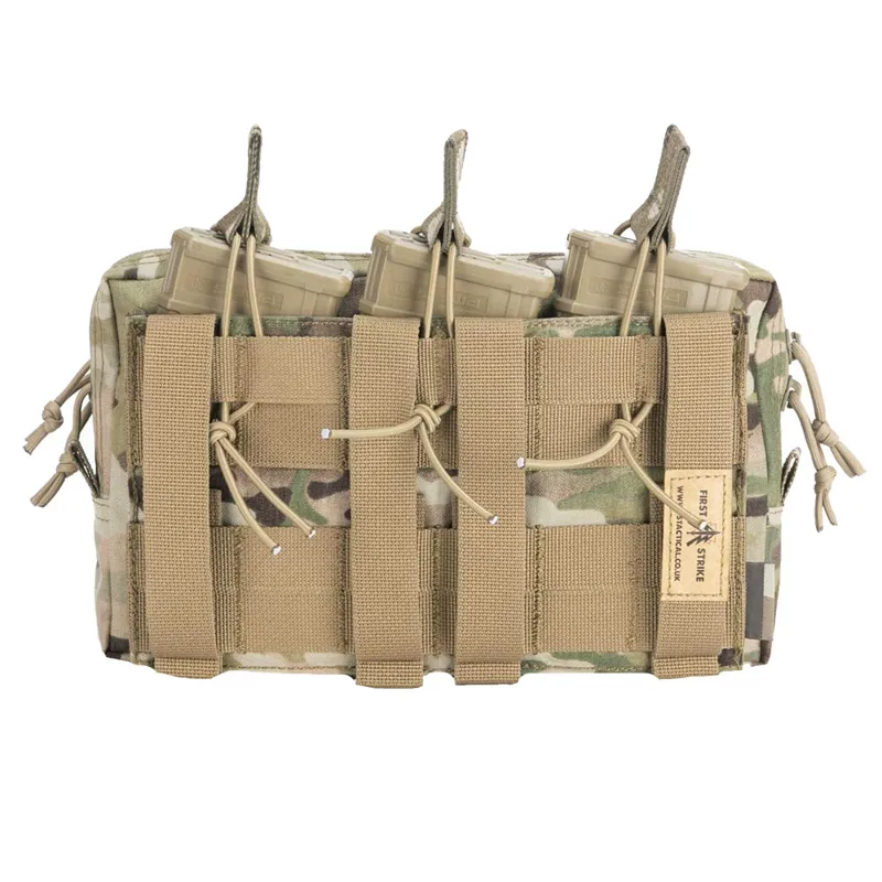 First Strike Multicam Triple Ammo Utility Pouch-3