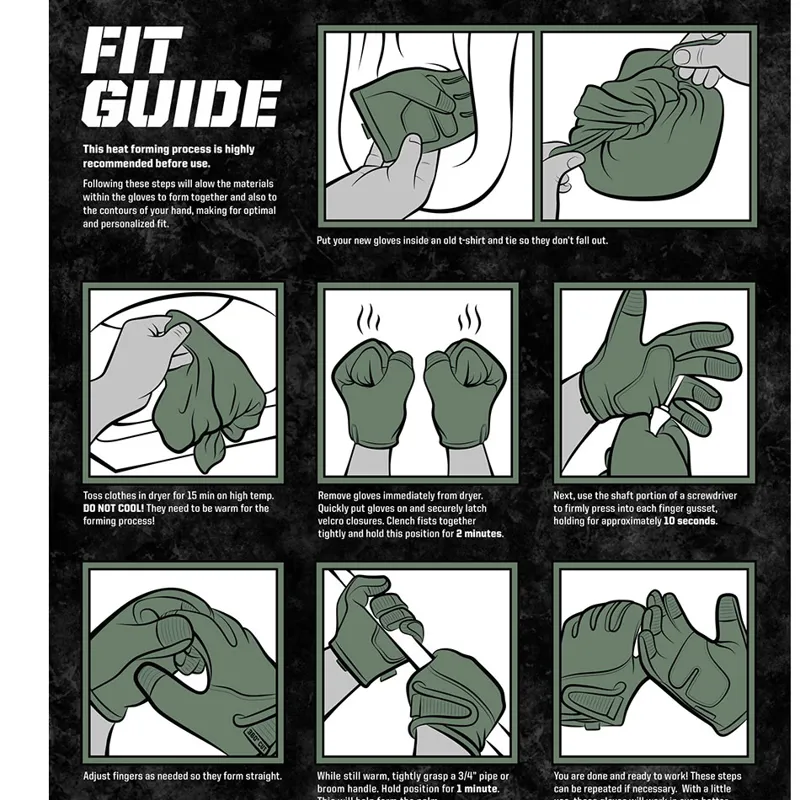 Mechanix Durahide Leather Needlestick Law Enforcement Gloves-4