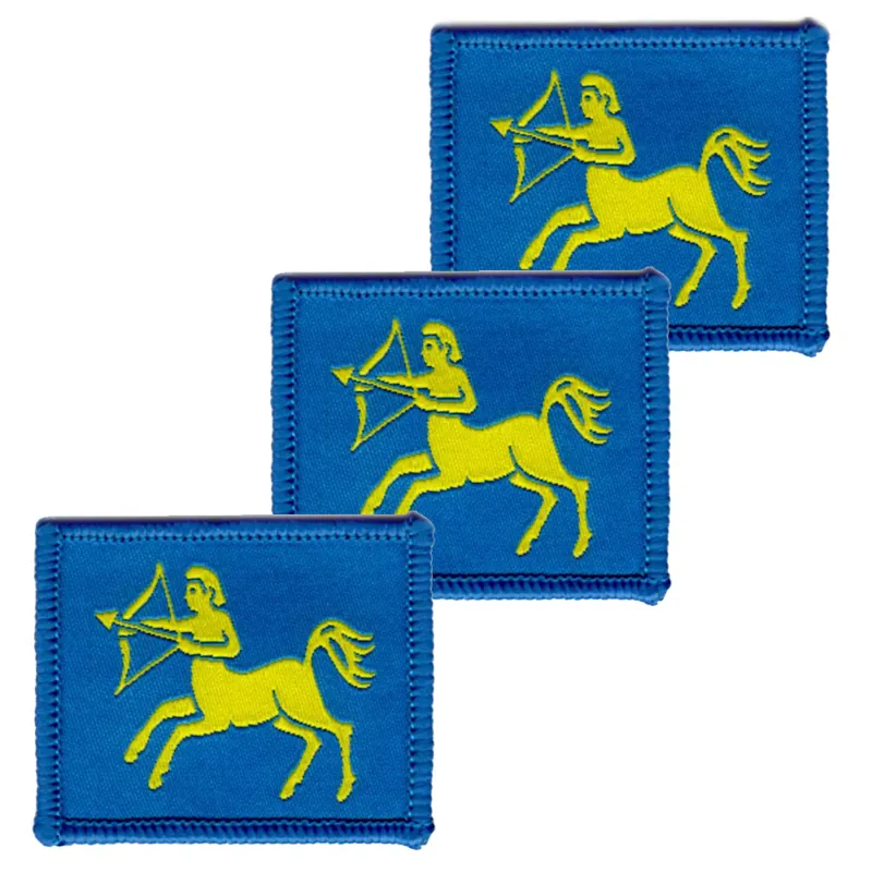 3x TRF Patches Official 7th Air Defence Group TRF Pack – 3x Blue And ...