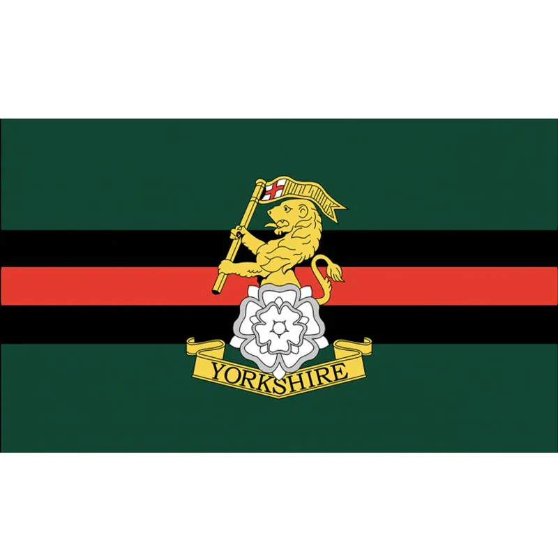 Yorkshire Regiment Polyester Flag 150x90cm