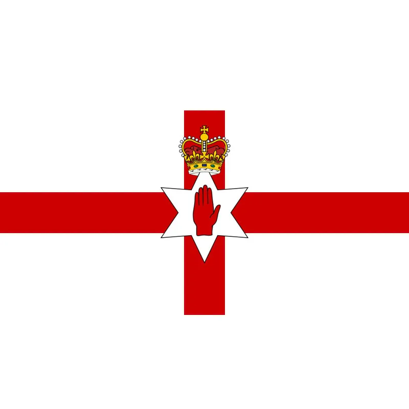 Ulster Polyester Flag 150x90cm