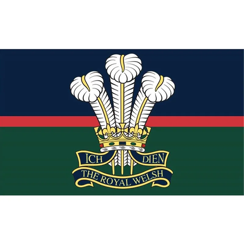 Royal Welsh Polyester Flag 150x90cm