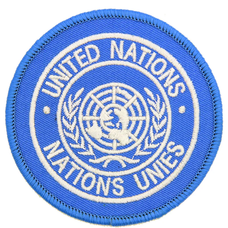 United Nations UN Round Shoulder Badge
