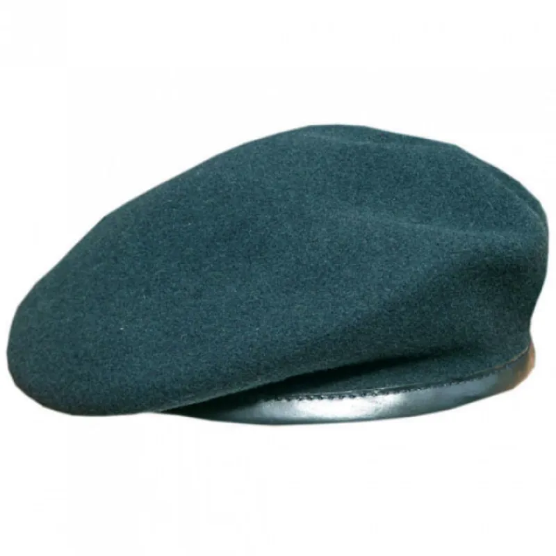 Rifle Green Officers Small Crown Beret