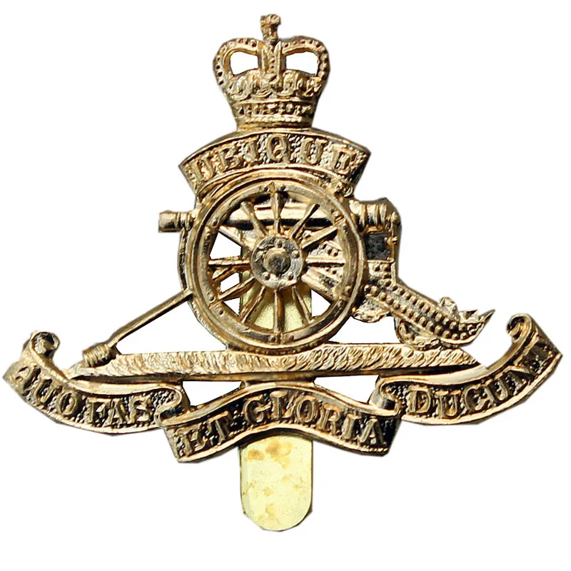 Royal Artillery Brass Cap Badge