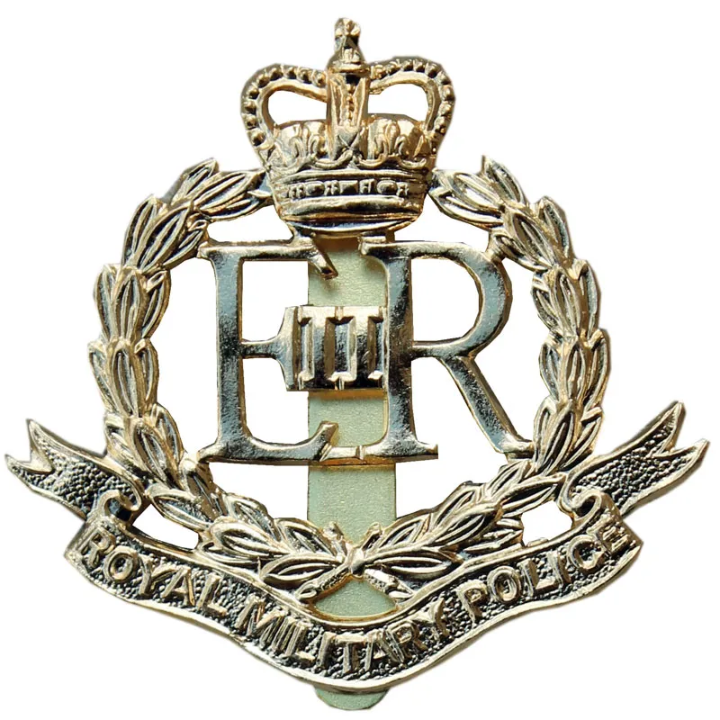 Royal Military Police RMP Brass Cap Badge