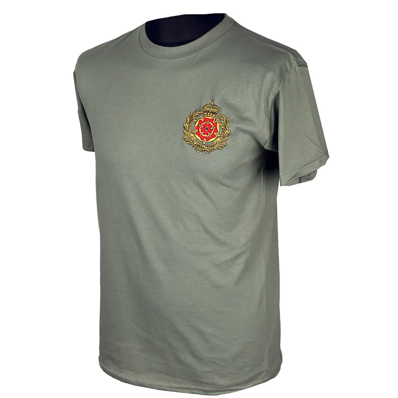 Duke of Lancaster Regiment Olive T Shirt