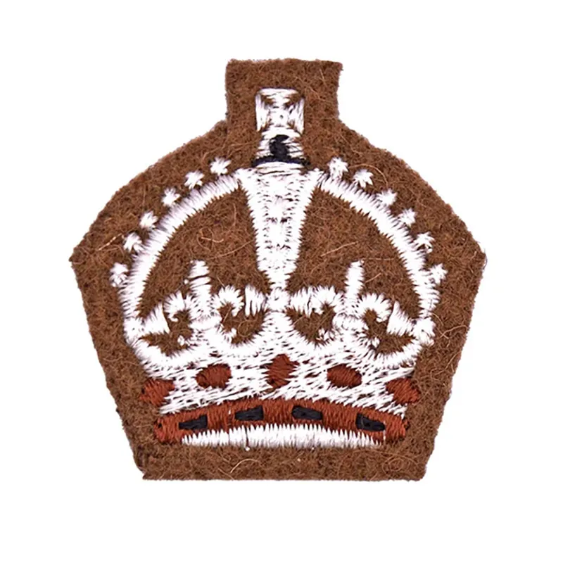 NO 2 FAD Kings Small Crown SSgt or CSgt