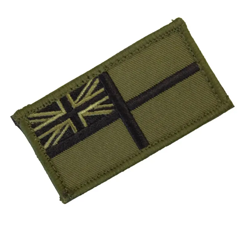 FRMU Royal Marine Commando Ensign OD Black Hook and Loop