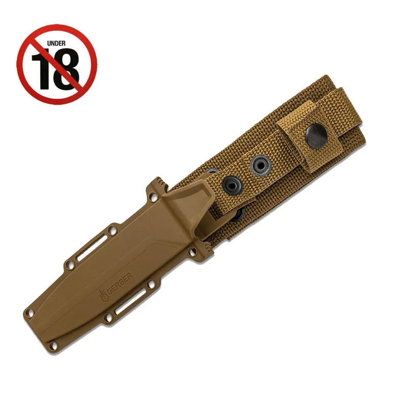 Gerber StrongArm Fixed Blade Coyote Knife-2