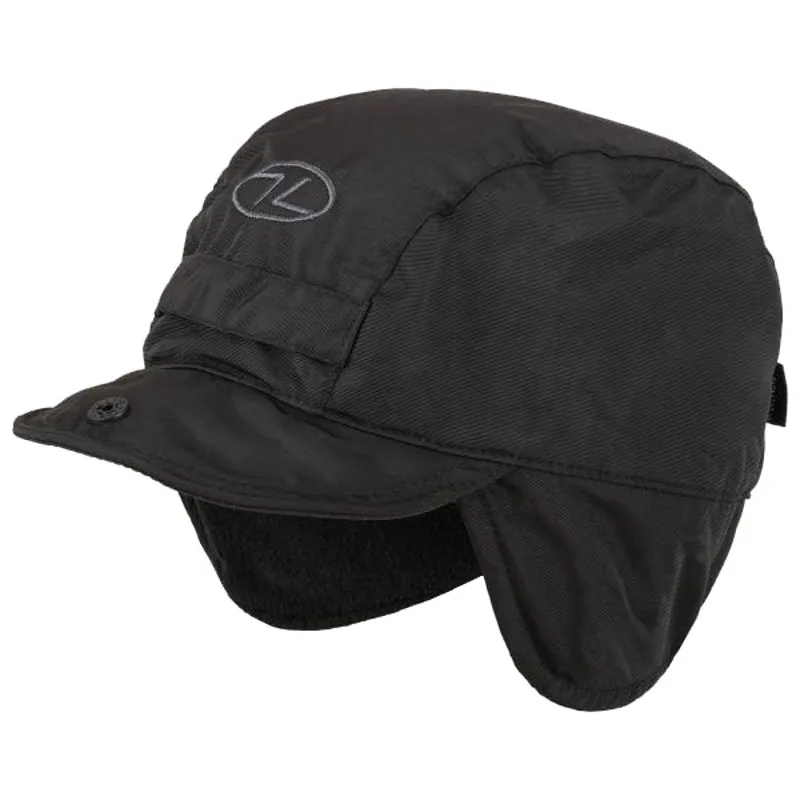 Highlander Microfibre Black Mountain Cap