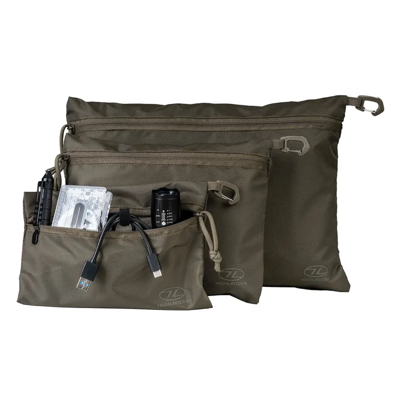 Highlander Neat Freak Bag Set Ranger Green