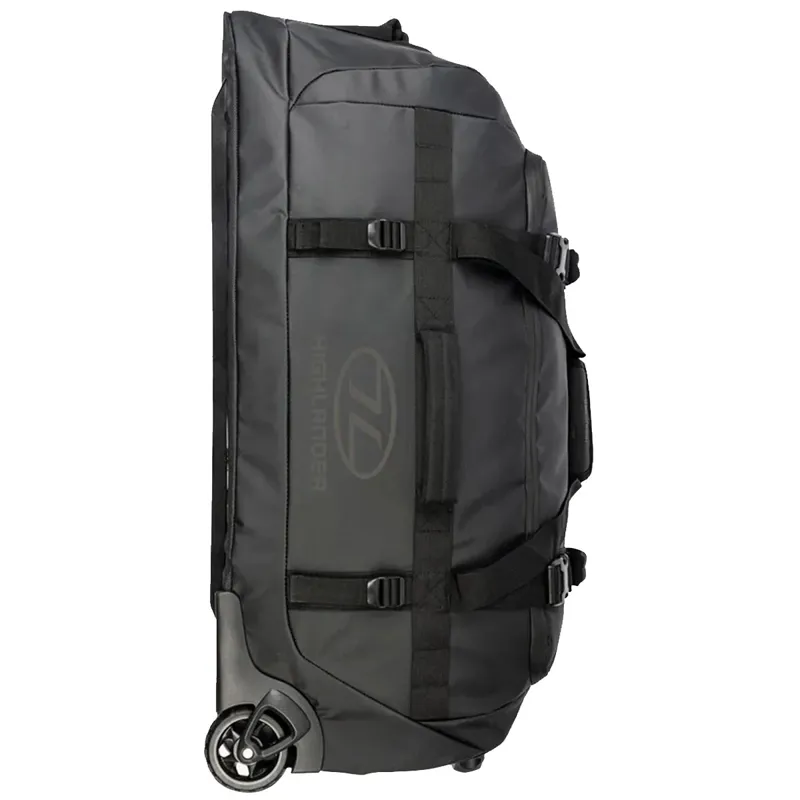 Highlander The Trailer Wheeled Duffel Bag Black 100L