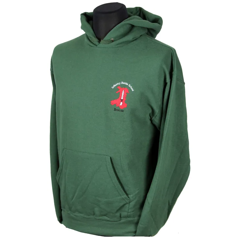 Infantry Battle School Hoody Green