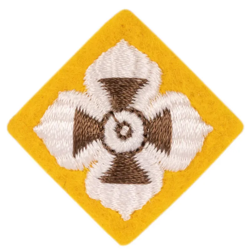 Officers Rank Star Cavalry Yellow Pips