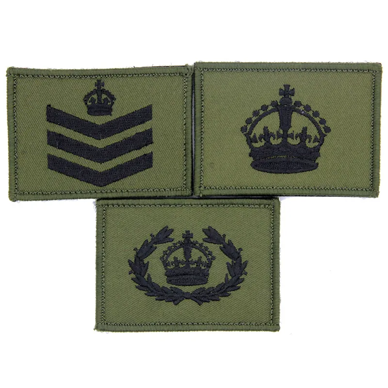 Commando OD BLK Rank Patch-1