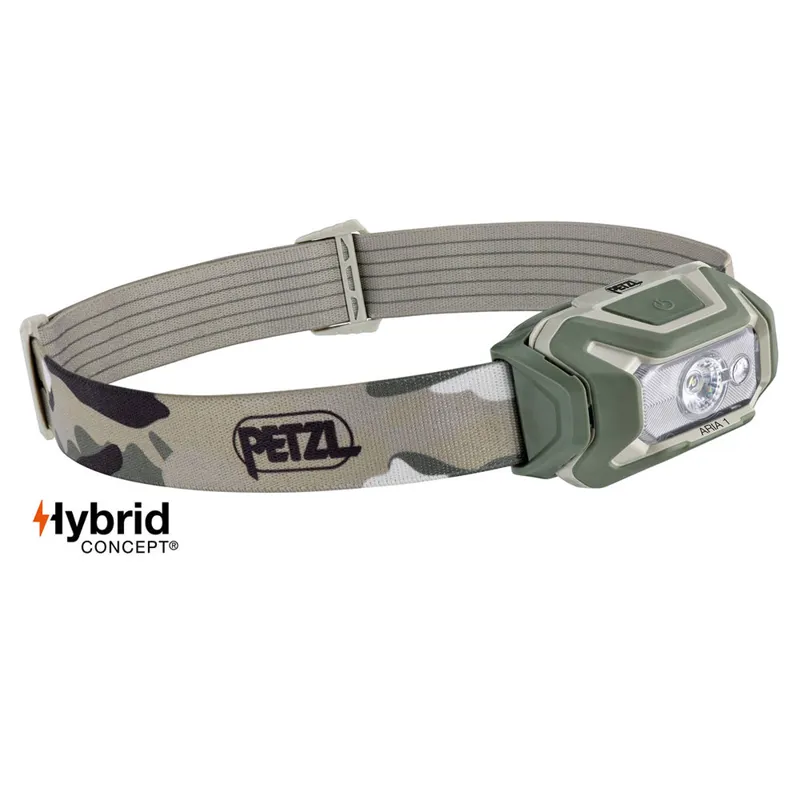 Petzl ARIA1 RGB Camo LED Head Torch