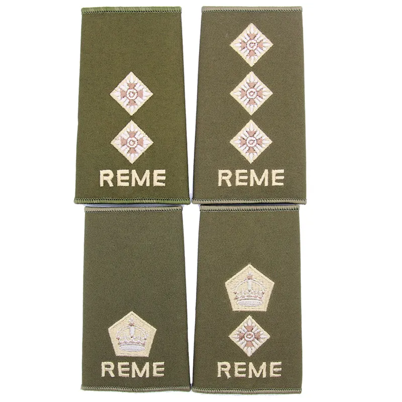 REME Officers Rank Slides