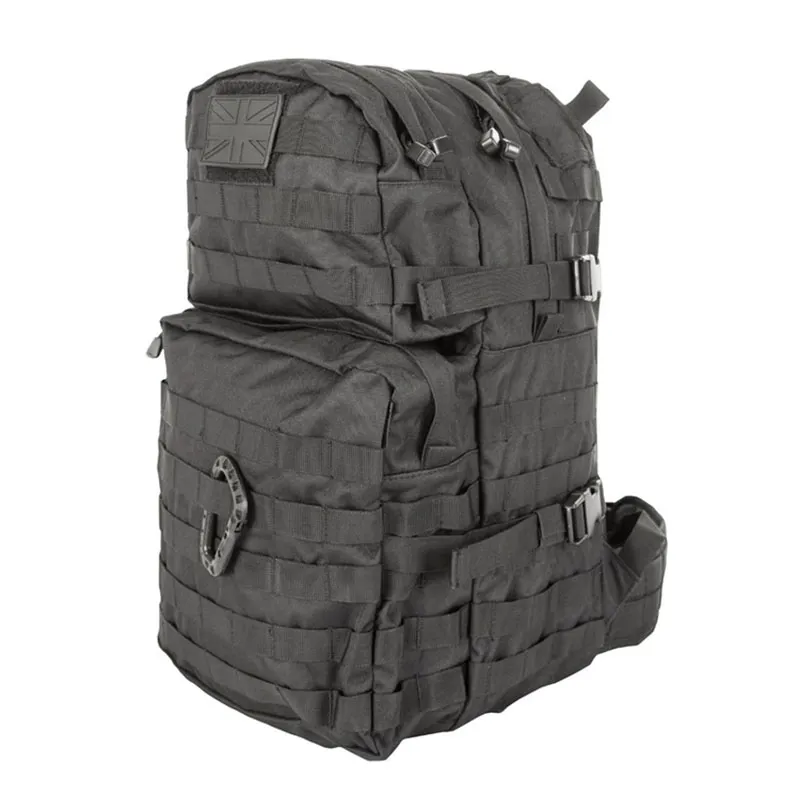 Kombat Medium MOLLE Assault Pack Black 40L