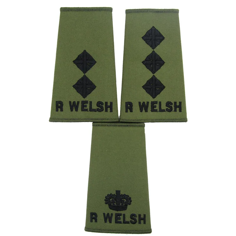 Royal Welsh Officers Olive Rank Slides-1