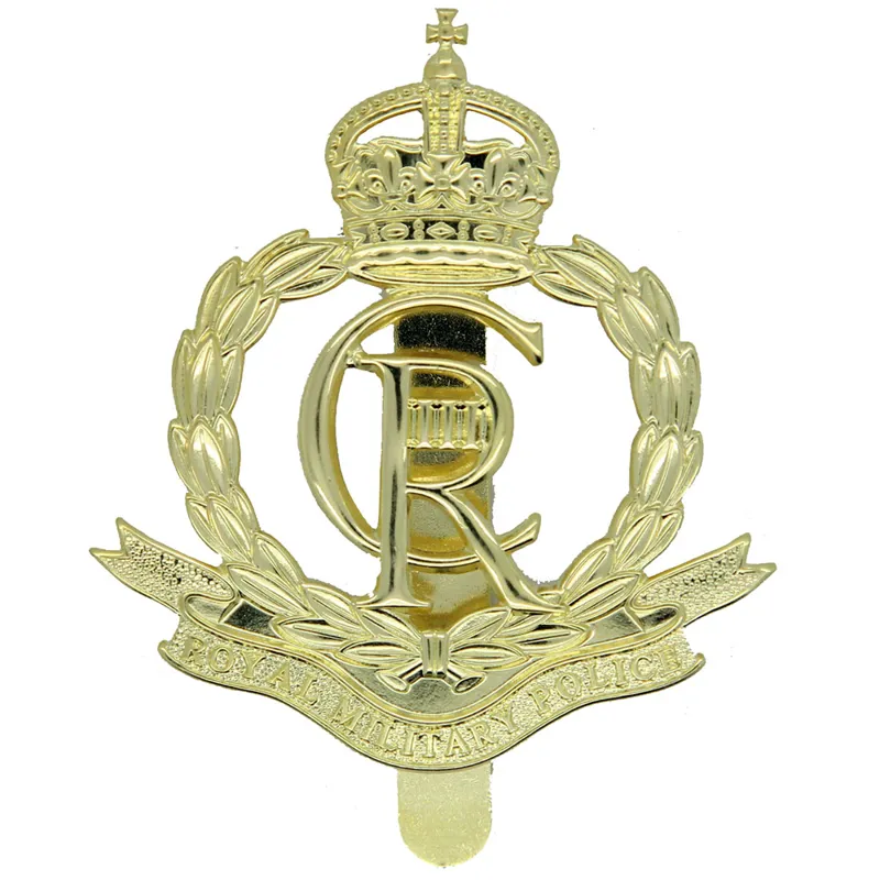 Royal Military Police Kings Crown Metal Cap Badge