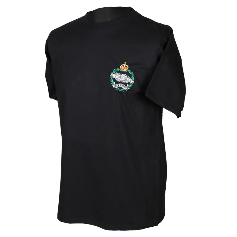 Royal Tank Regiment Black T Shirt