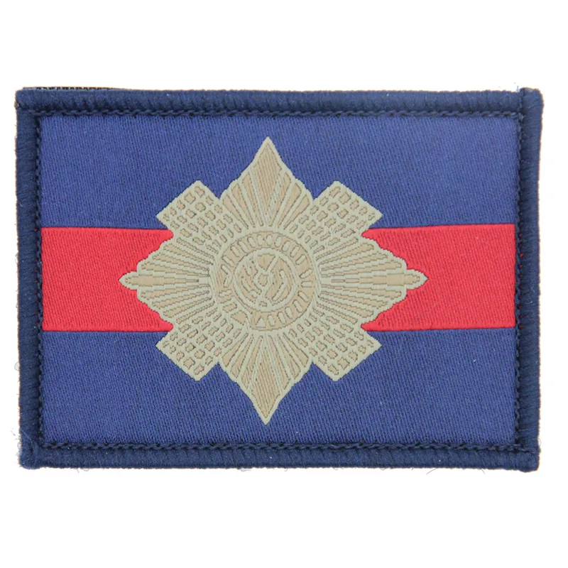 Scots Guards Cap Badge TRF Hook and Loop Morale Patch