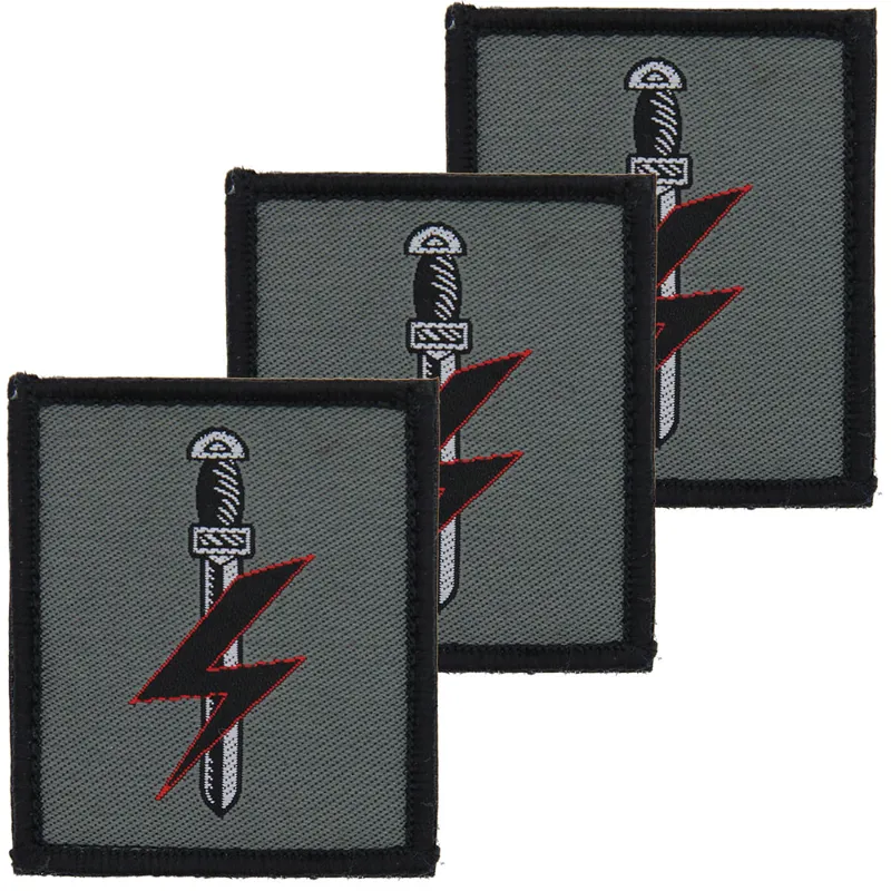 Special Forces Support Group Grey Hook and Loop TRF x3 TRF Pack