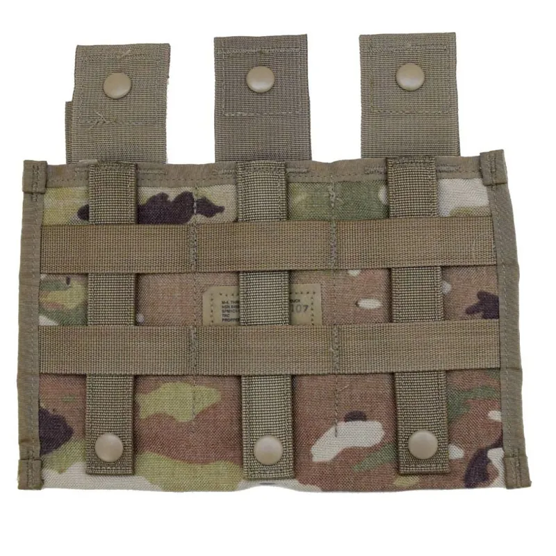 USGI OCP Scorpion MOLLE Triple Mag Pouch-1