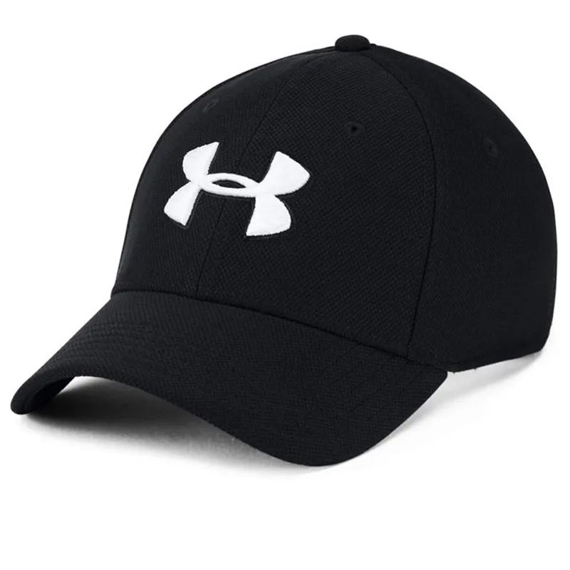 Under Armour UA Blitzing Black White Baseball Cap