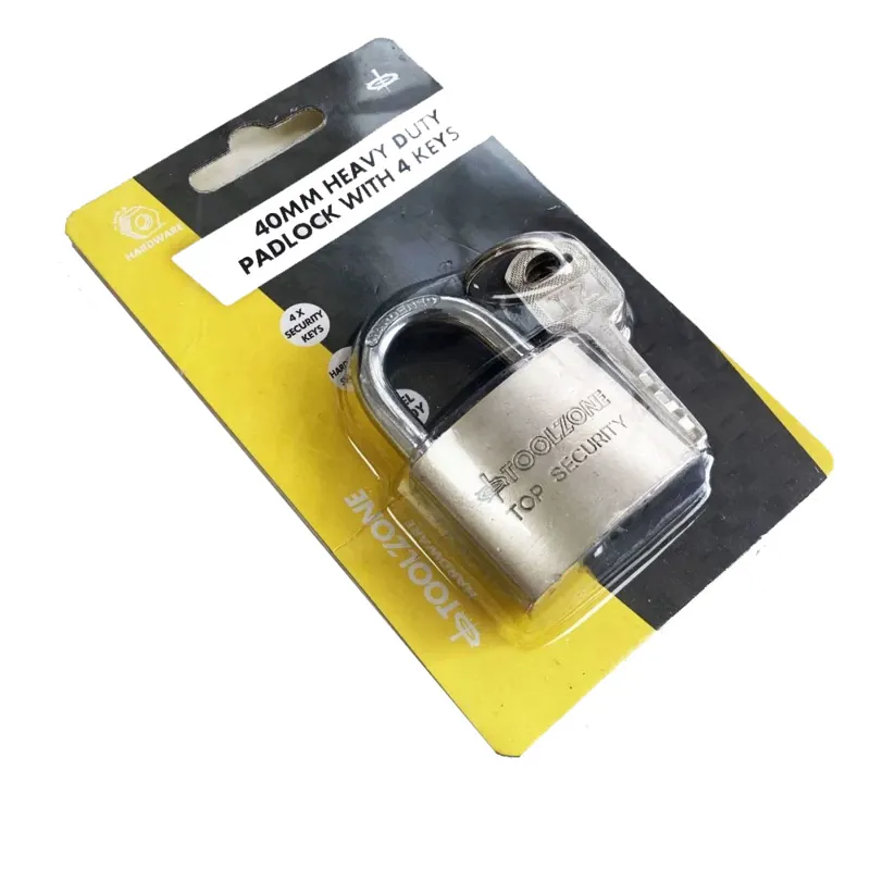 40mm Security Padlock with 4 Keys-1