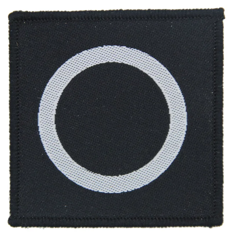 6th United Kingdom Division - White Circle on Black-1