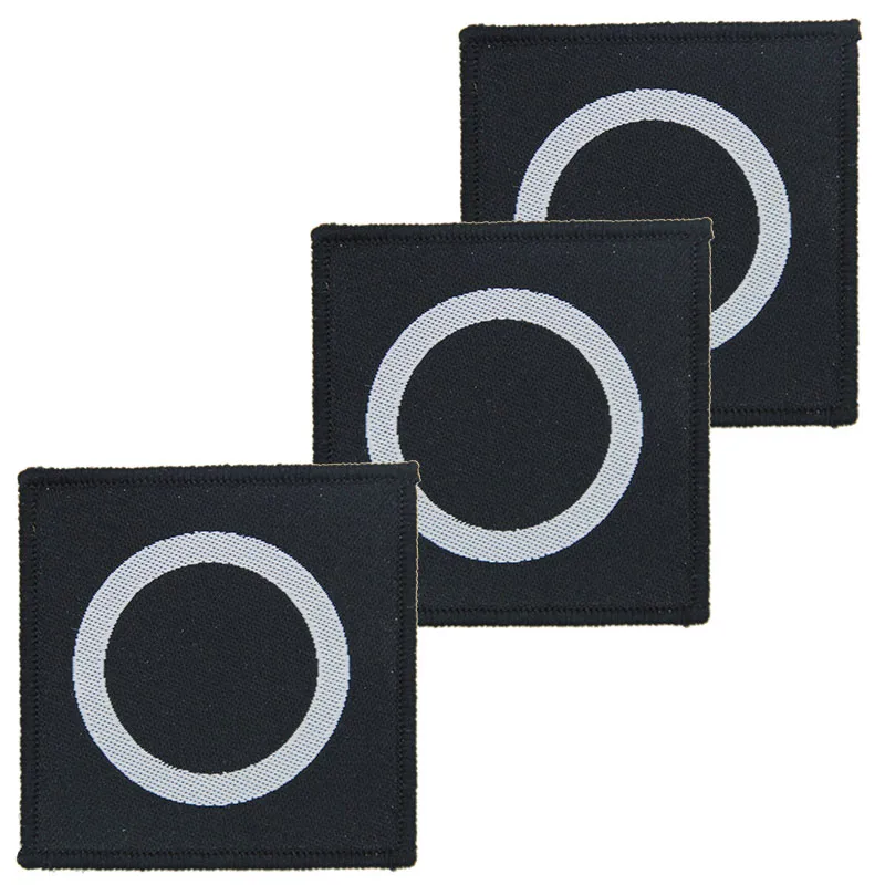 6th United Kingdom Division - White Circle on Black