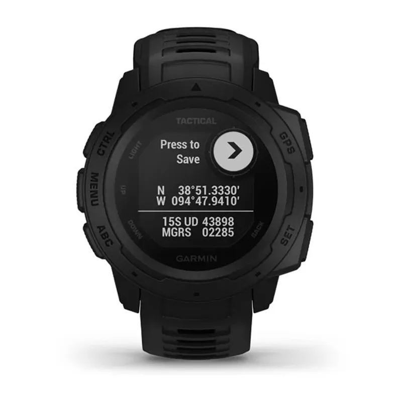 Garmin Instinct Tactical Black Watch-3
