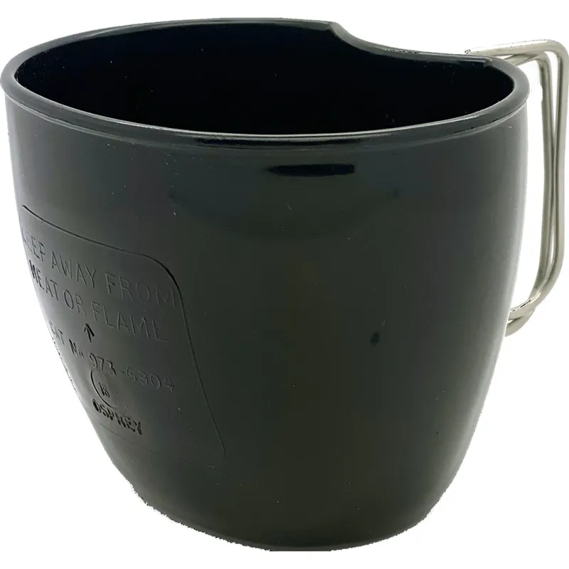 58 Pattern Black Plastic MOD Issue Mug
