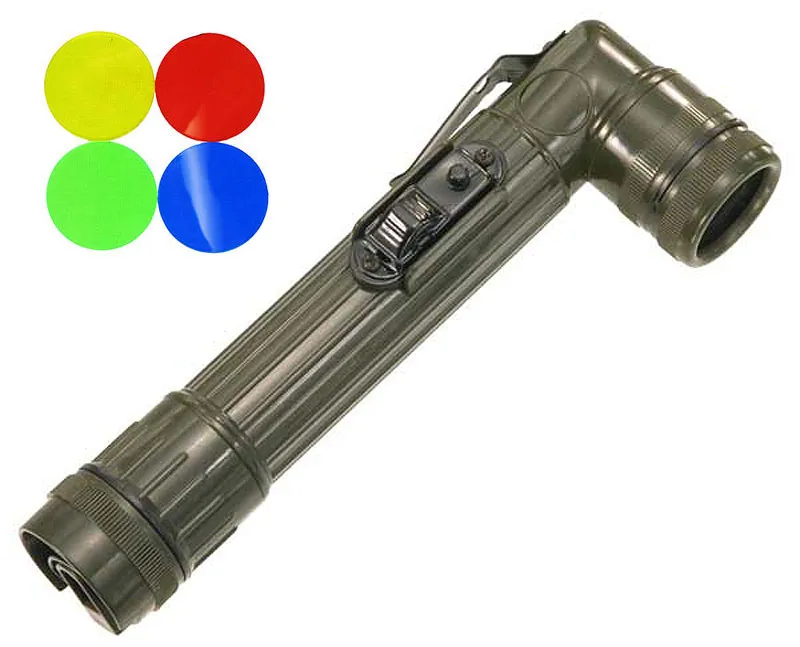 US Right Angle Style AA LED Torch Small