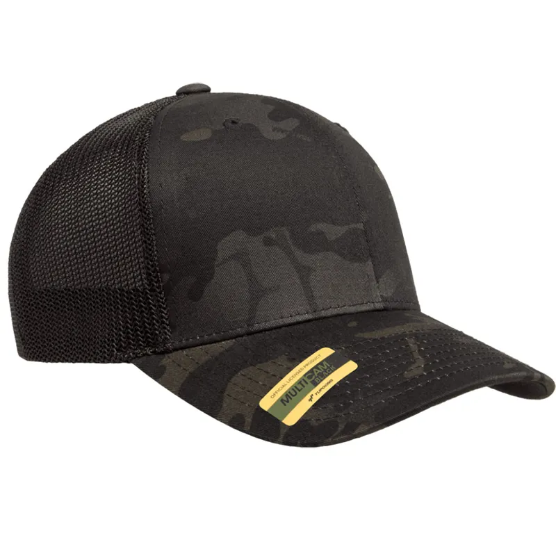 Flexfit Multicam Black Trucker Snap Back Cap-2