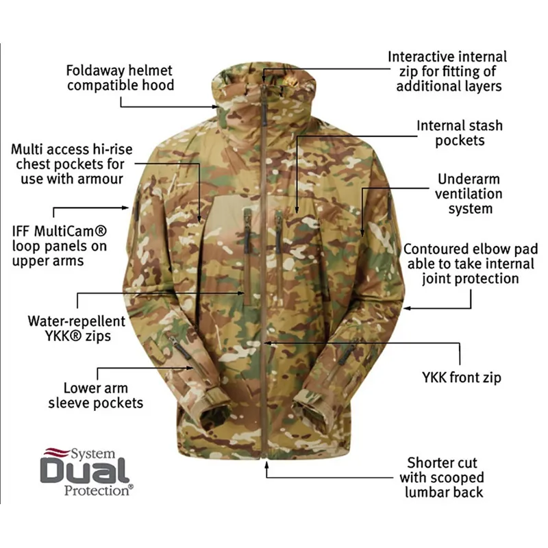 Keela Tactical Black Thor SDP Jacket-1