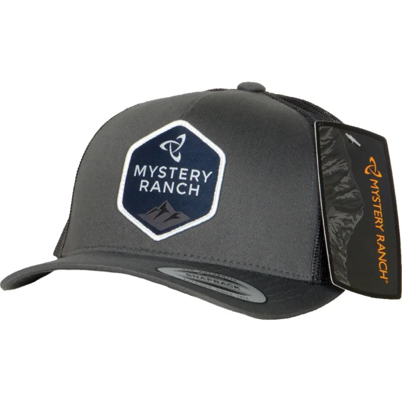 Mystery Ranch Hexagon Trucker Charcoal Cap