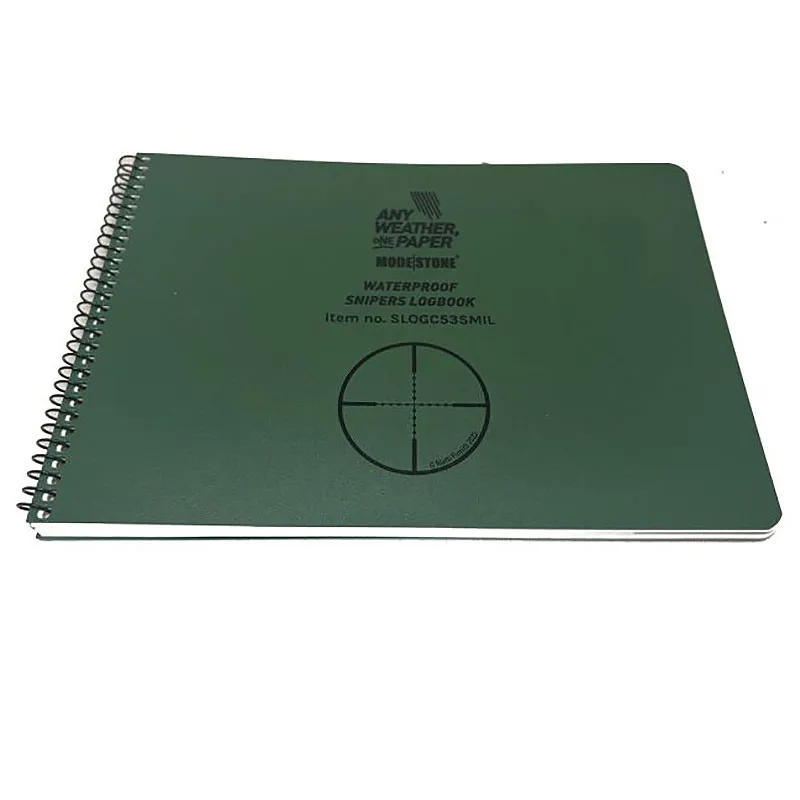 Modestone Waterproof Snipers Logbook Data Book