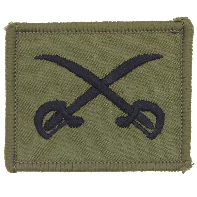 Assistant PTI Crossed Sword Olive Patch