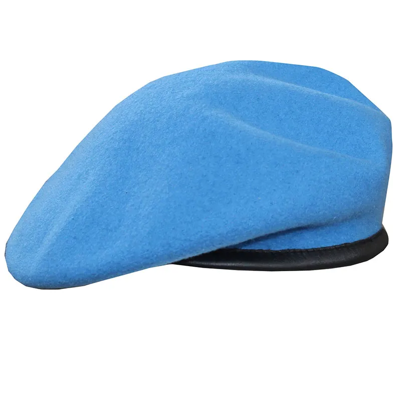 United Nations UN Officers Small Crown Beret Irregular Quality Ideal Field Beret